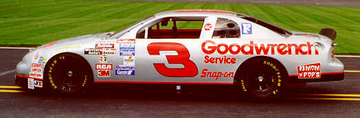 This car was drove by Dale in the 1995 Winston Select at Charlotte Motor Speedway. 